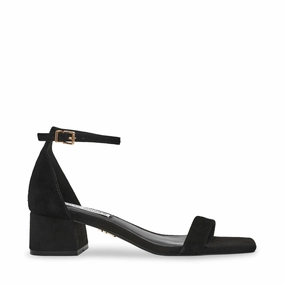 Gena Sandal BLACK SUEDE