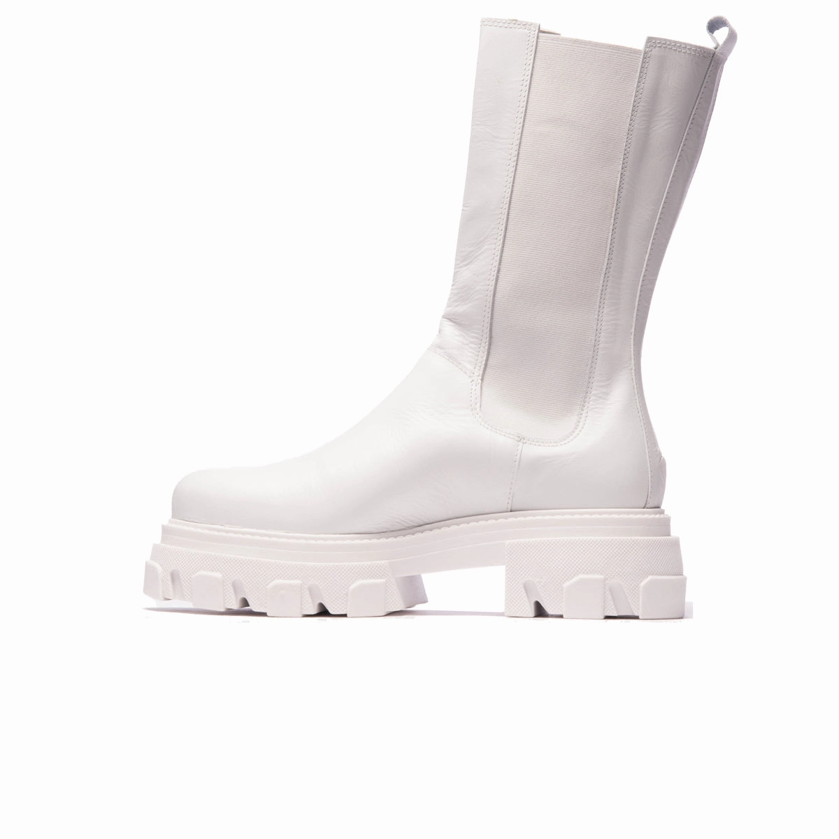 Hamako White Leather