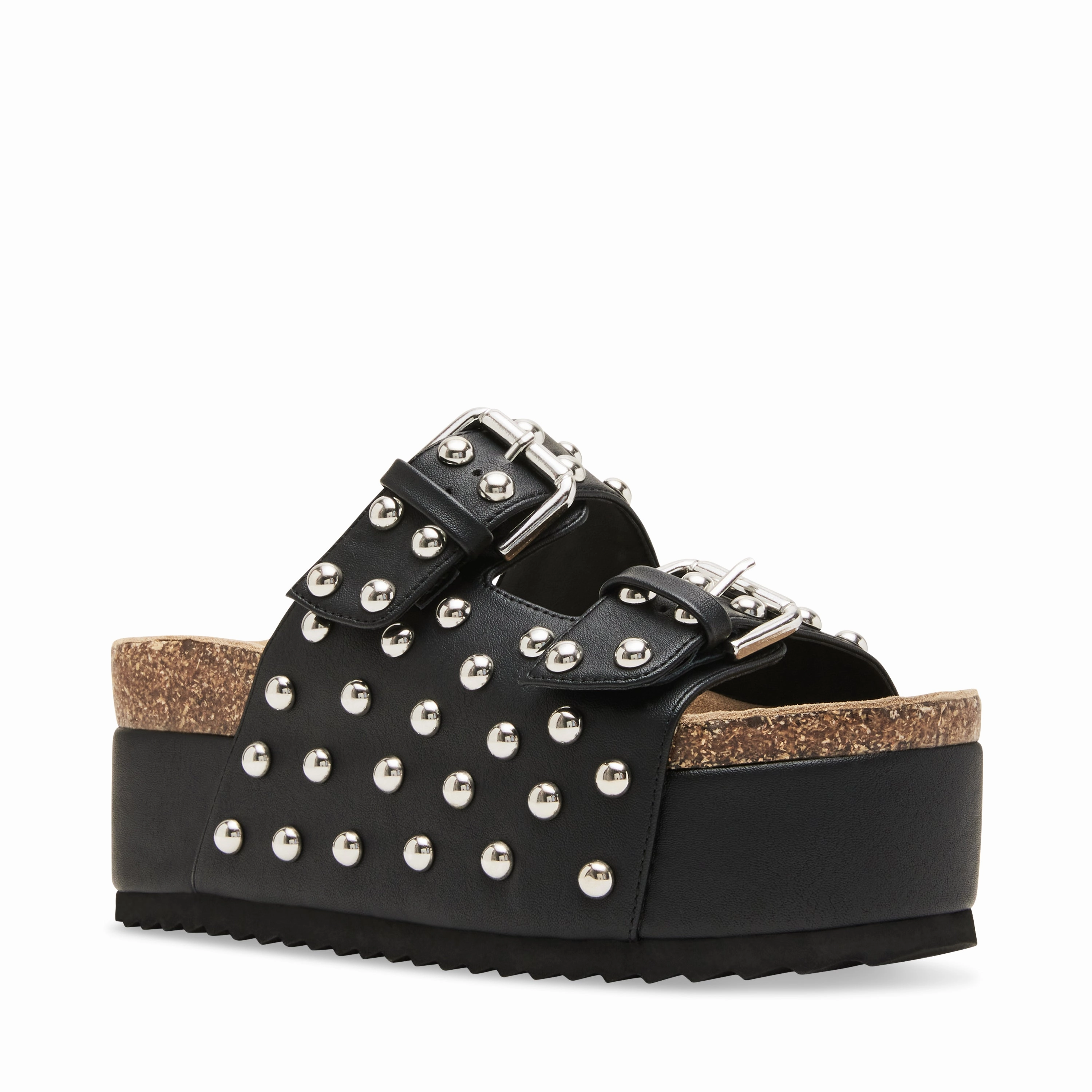 Kali-S Sandal BLACK WITH STUDS