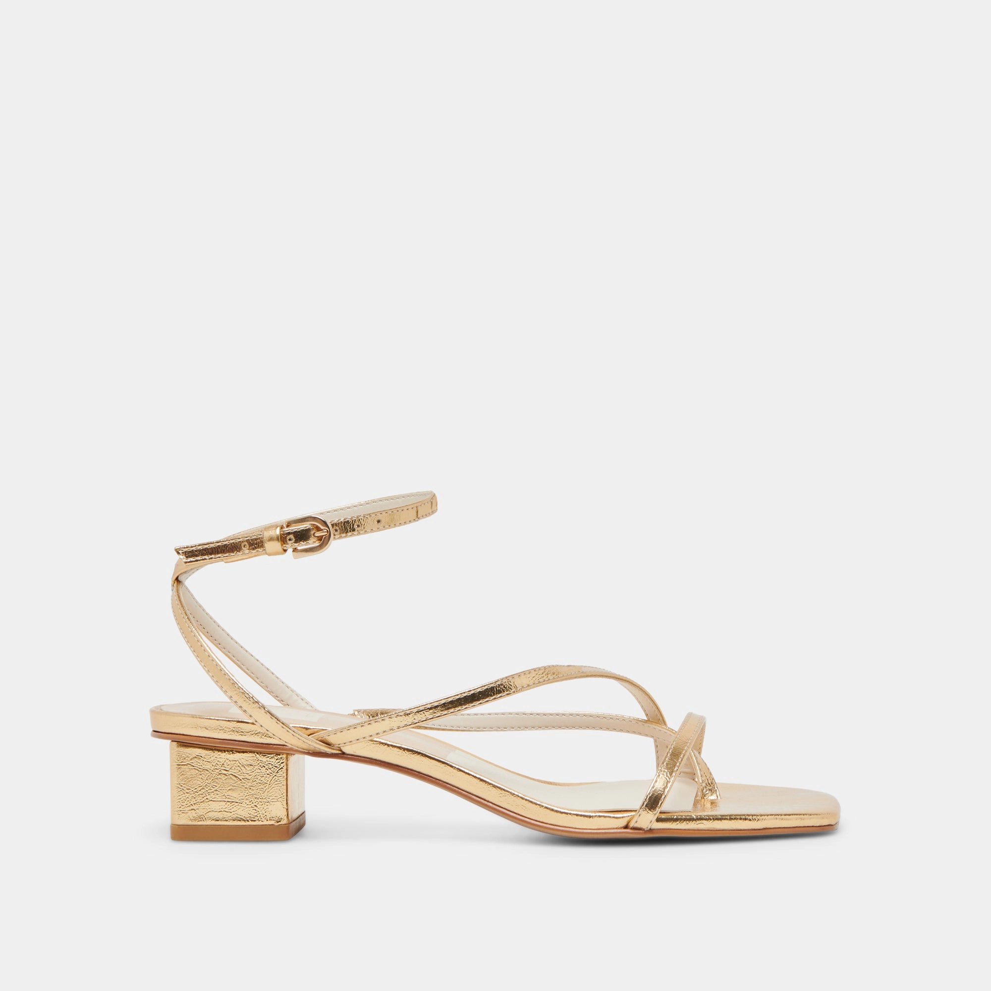 KARLOS SANDALS GOLD METALLIC STELLA