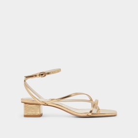 KARLOS SANDALS GOLD METALLIC STELLA