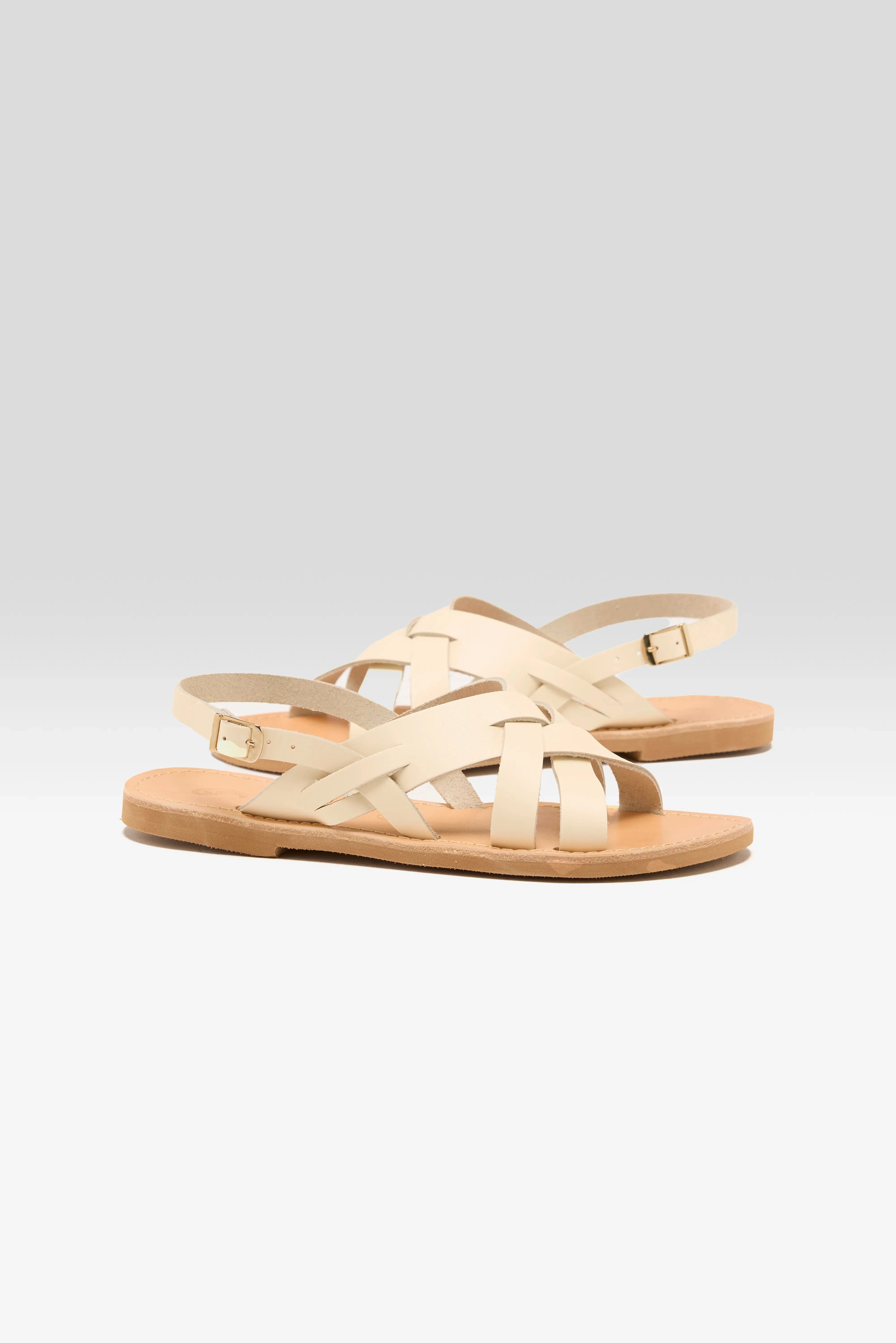 Lou Sandals for Juniors  (251 / G / ECRU)