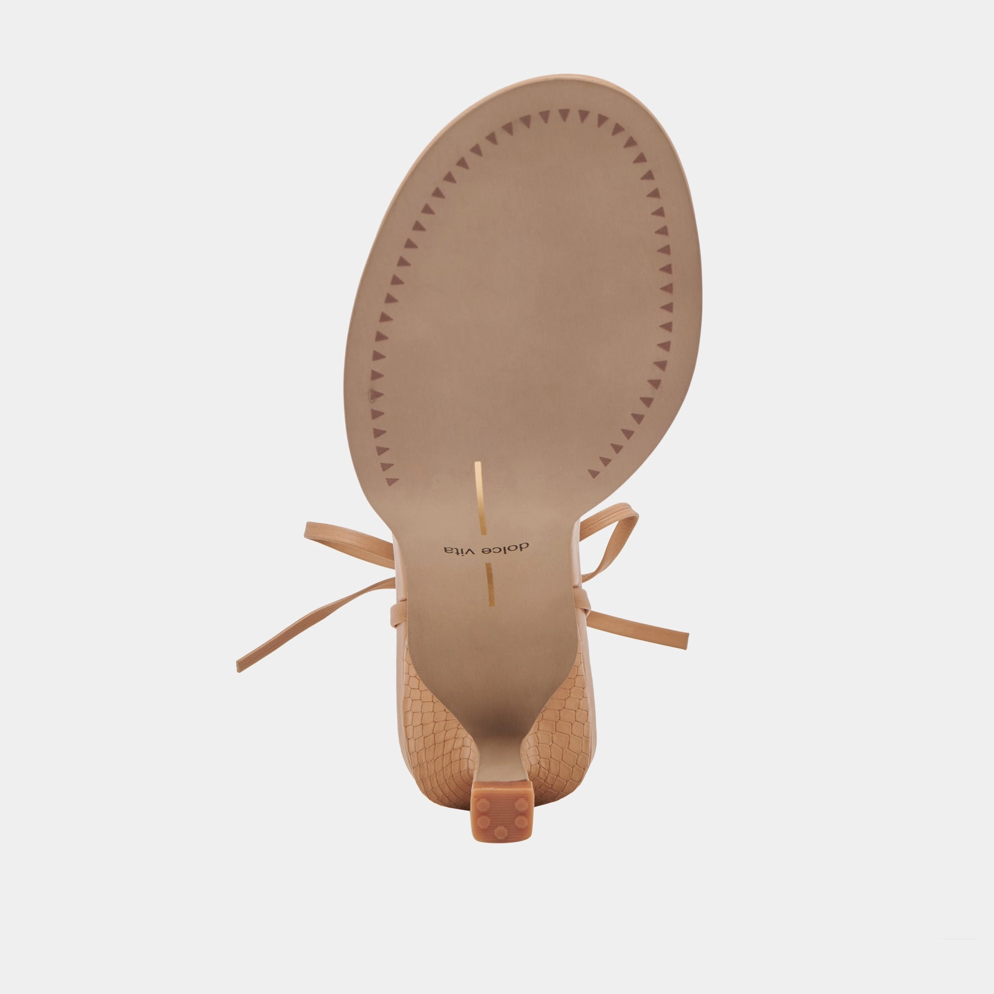 MAISON HEELS LIGHT TAN LEATHER