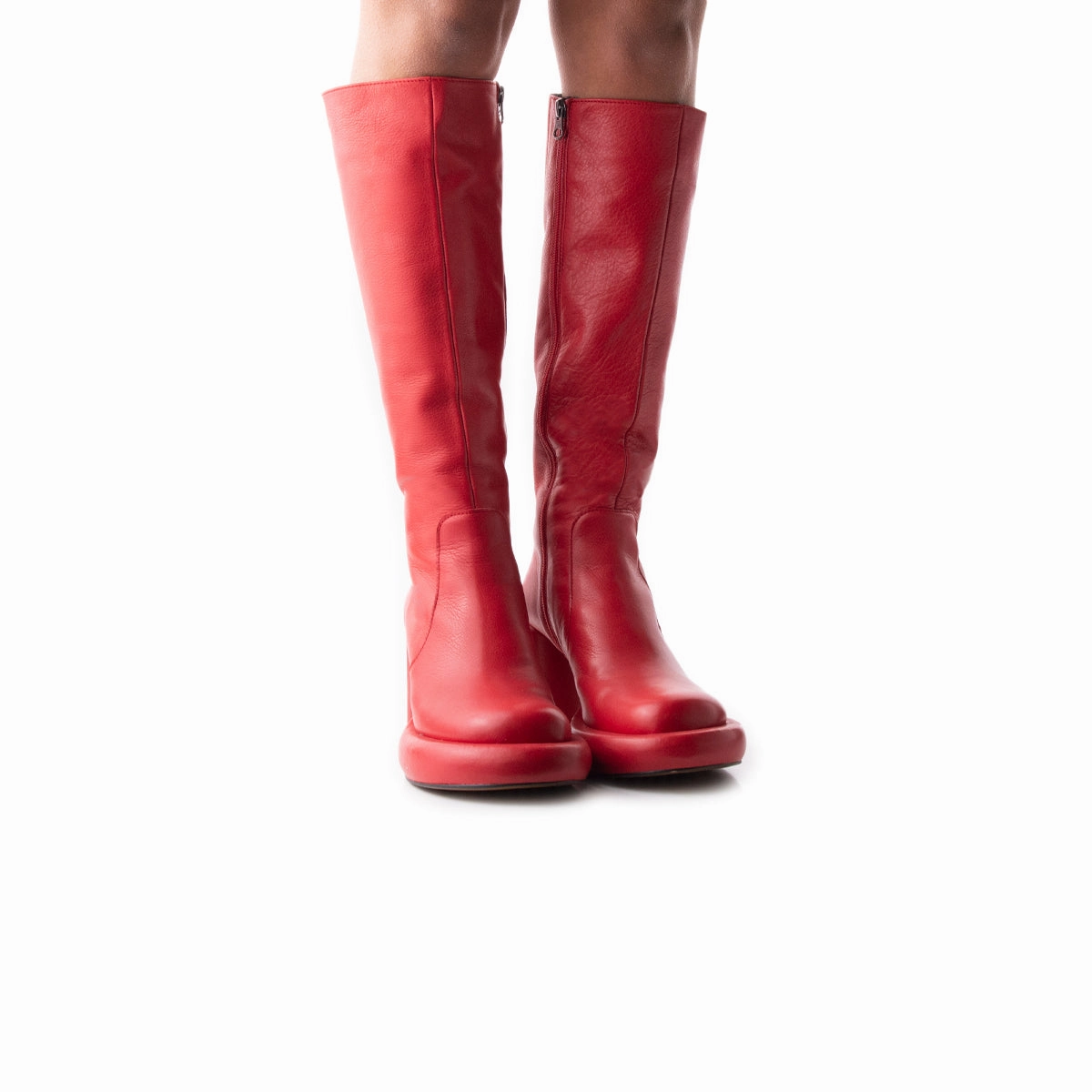 Maverik Red Leather