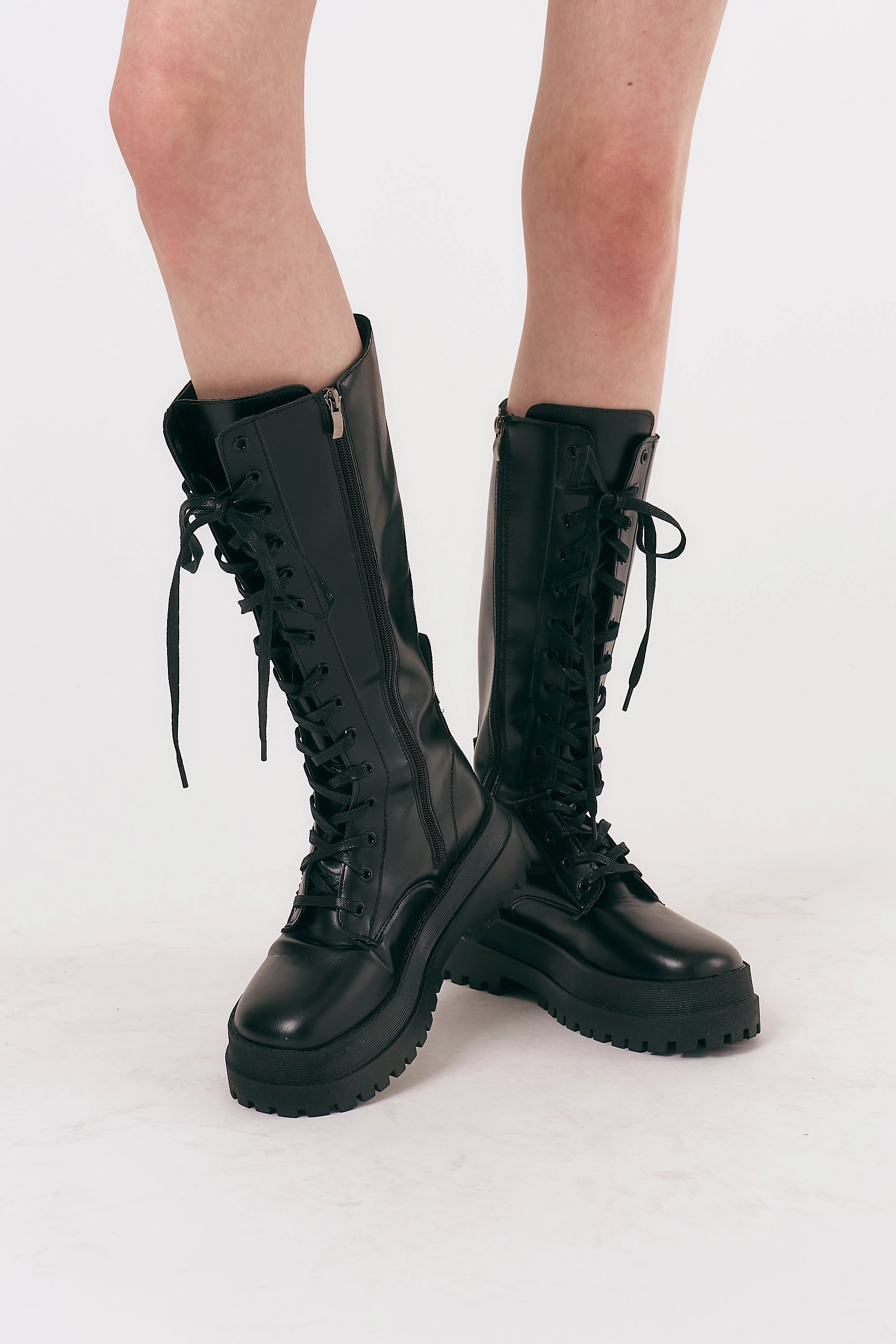 Milly Chunky Combat Boots