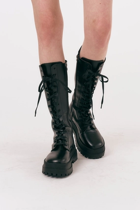 Milly Chunky Combat Boots