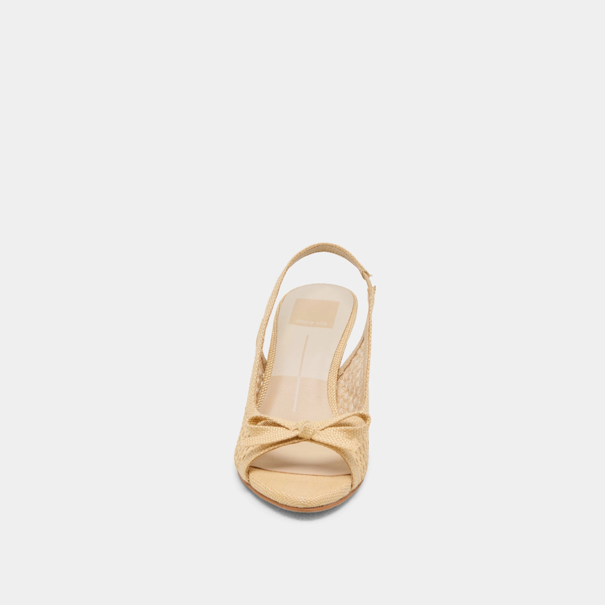 MORELA HEELS NATURAL RAFFIA