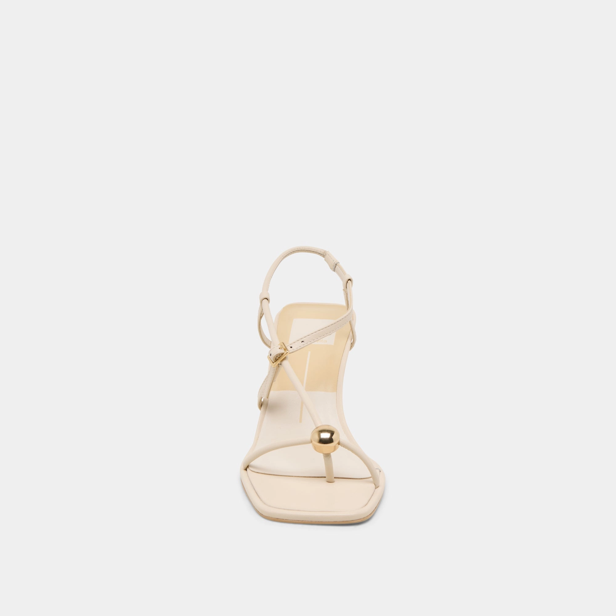 MYLEE HEELS CREME LEATHER