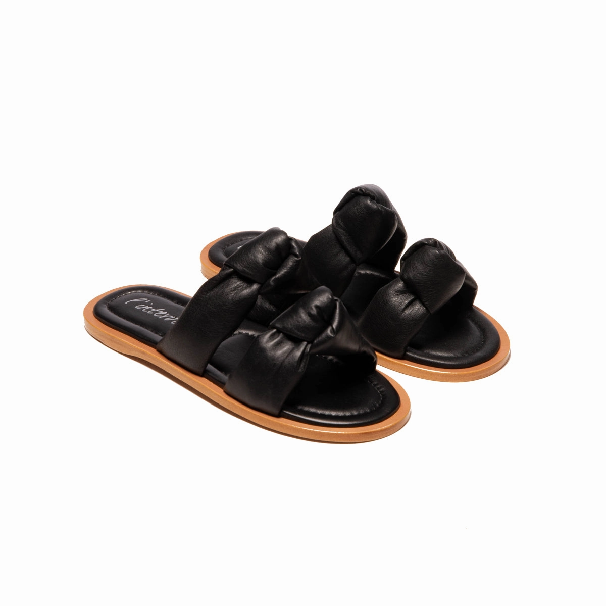 Nava Black Leather