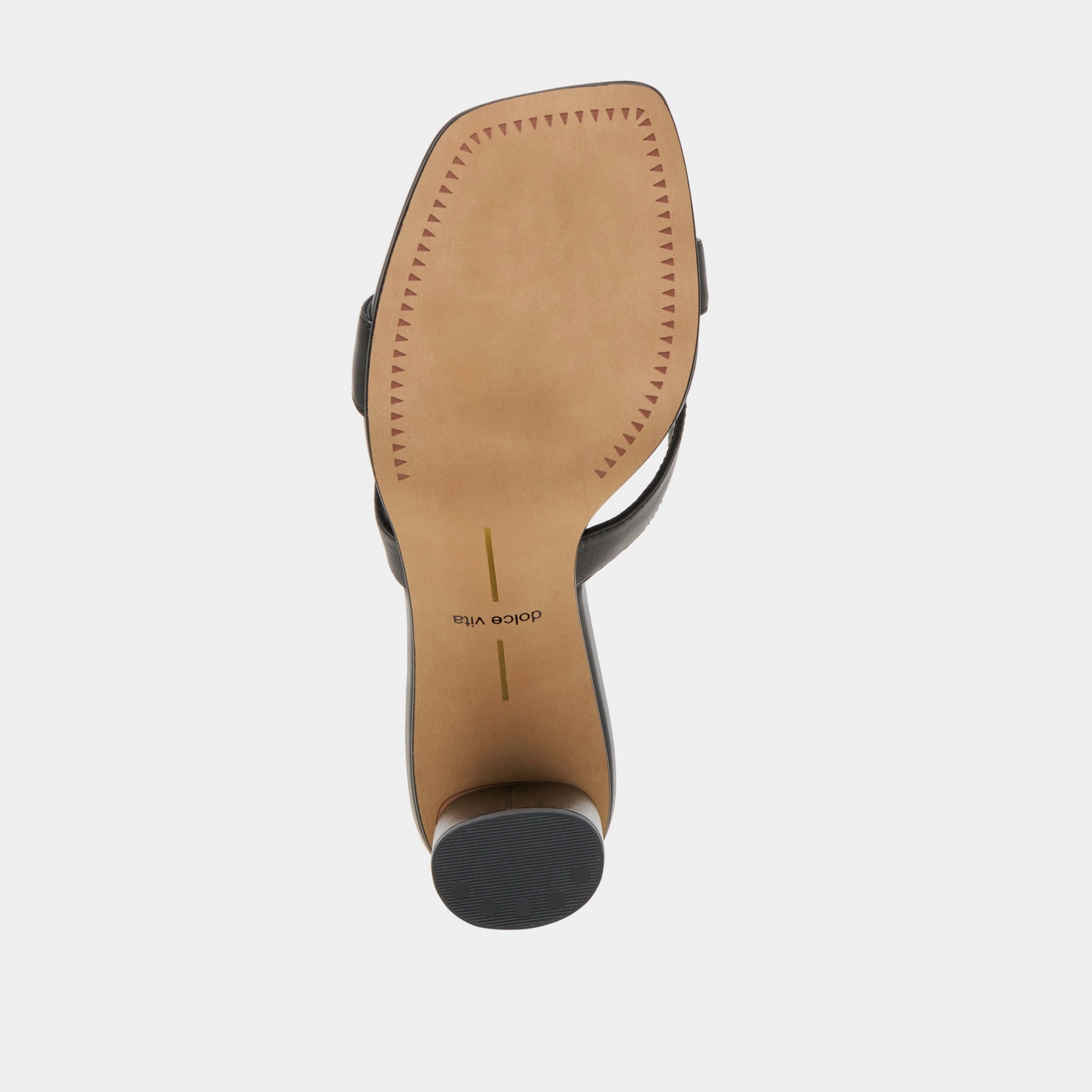 NIKIL HEELS BLACK LEATHER