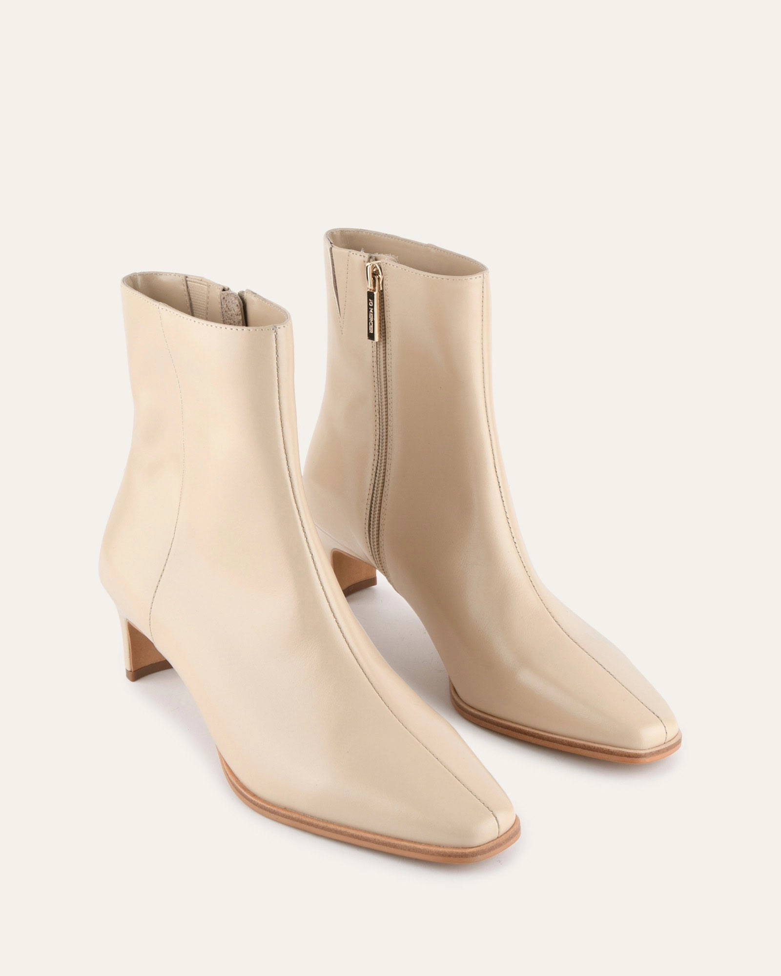 OTIS MID ANKLE BOOTS SAND LEATHER