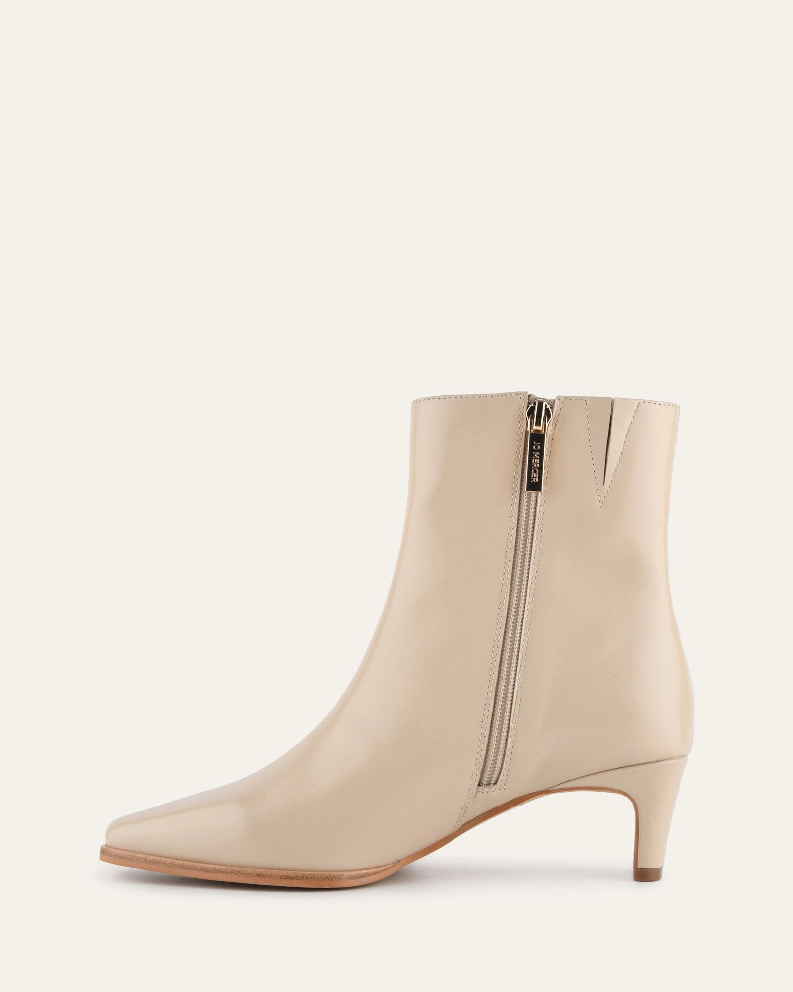 OTIS MID ANKLE BOOTS SAND LEATHER