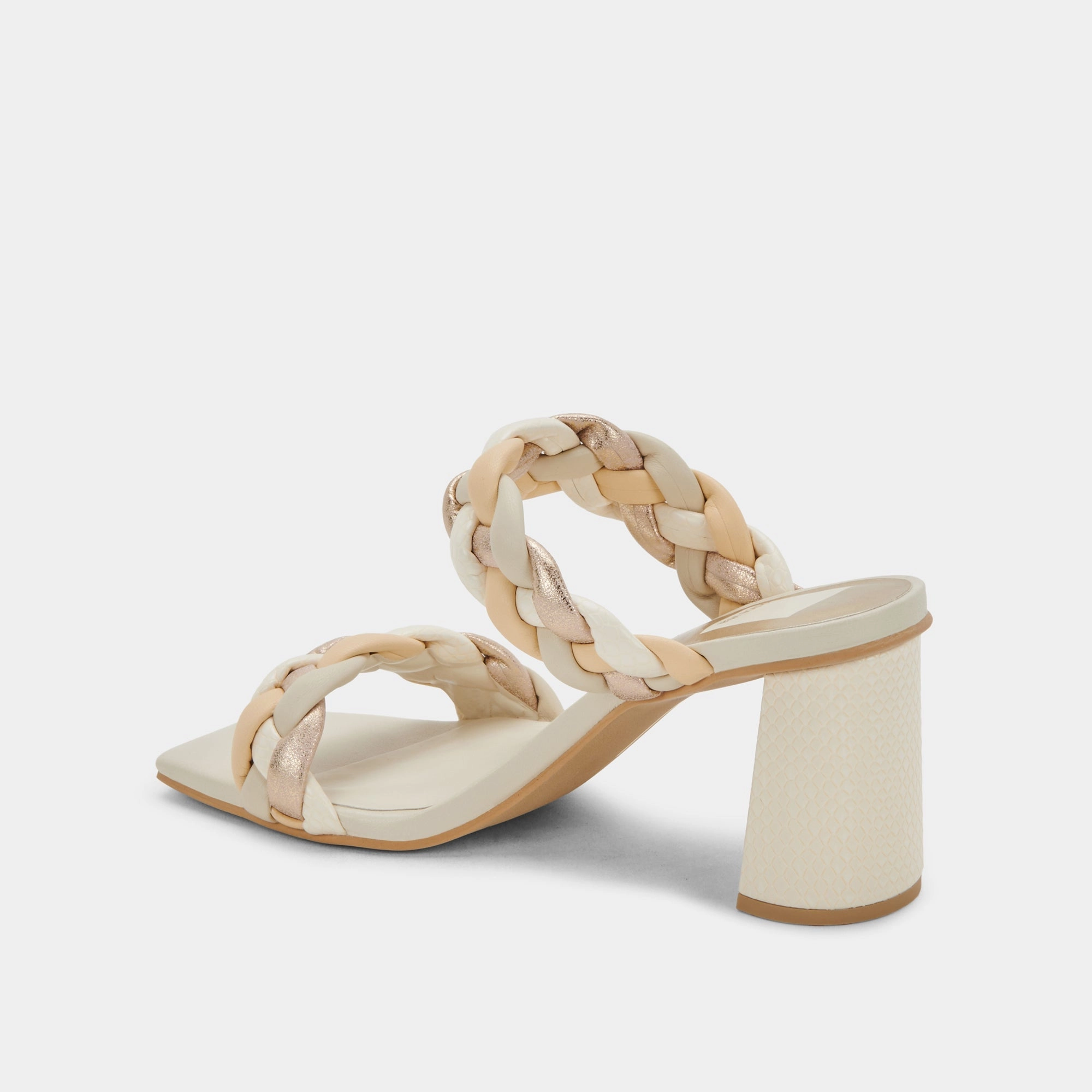 PAILY HEELS IVORY MULTI STELLA - re:vita