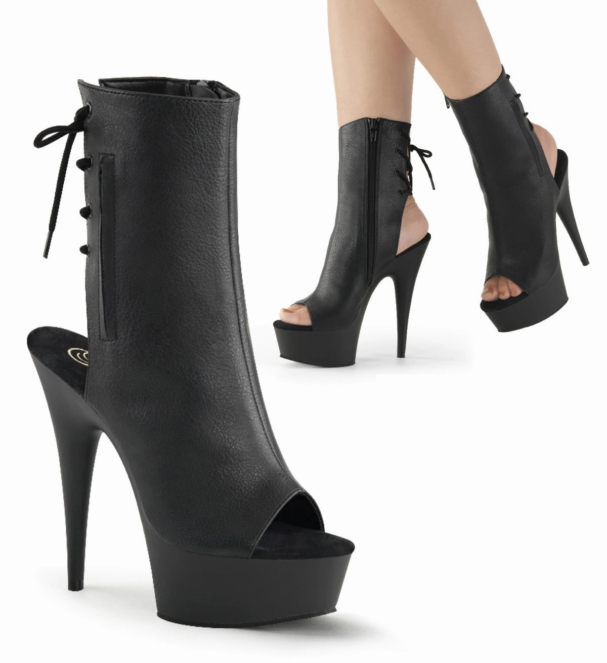 Pleaser Delight-1018 Boots