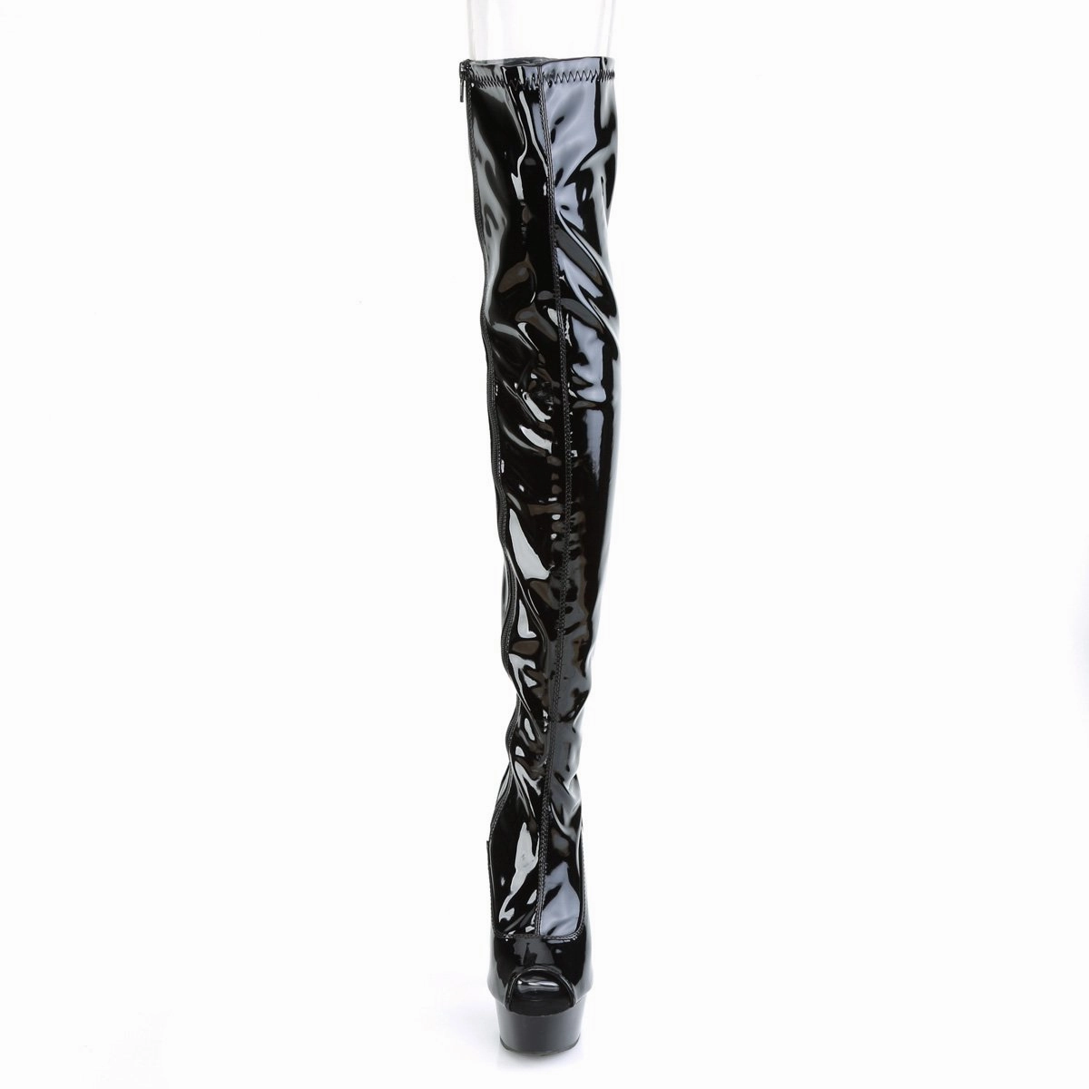 Pleaser Delight-3011 Thigh High Boots