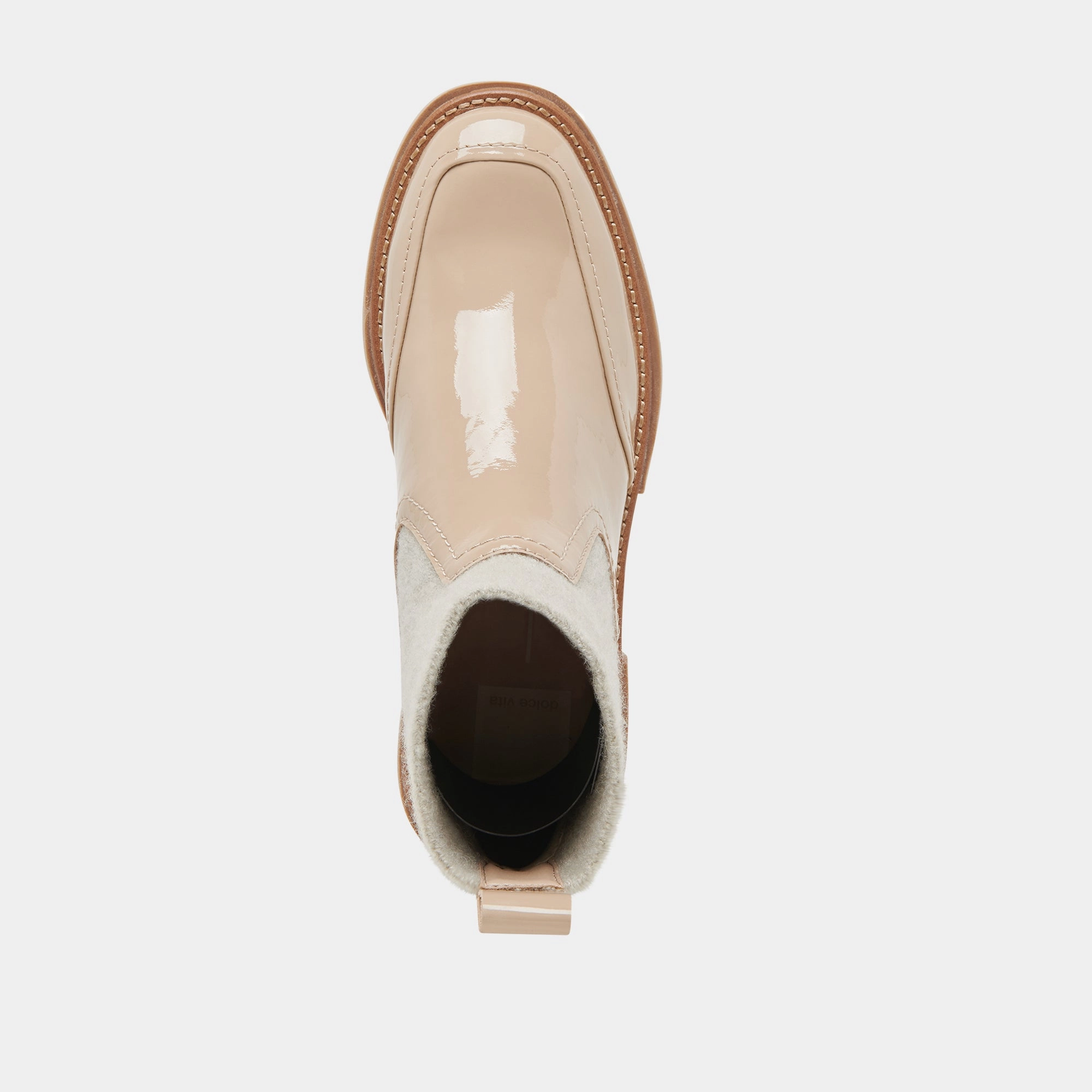 SALINE H2O BOOTIES DUNE CRINKLE PATENT
