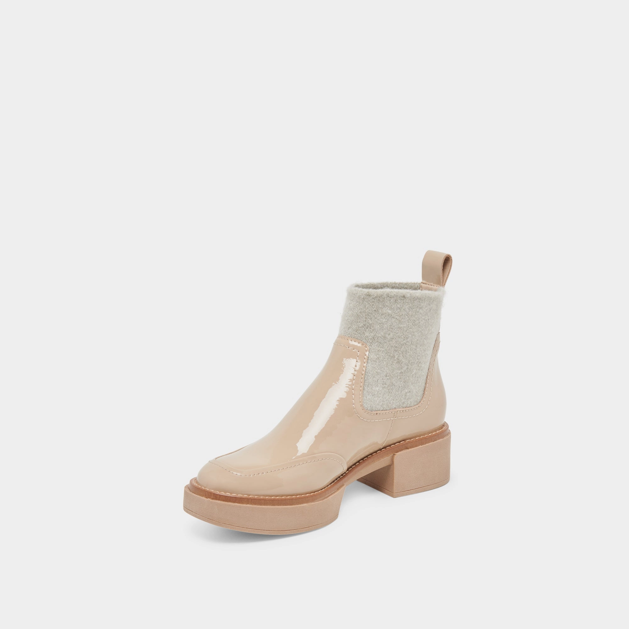 SALINE H2O BOOTIES DUNE CRINKLE PATENT