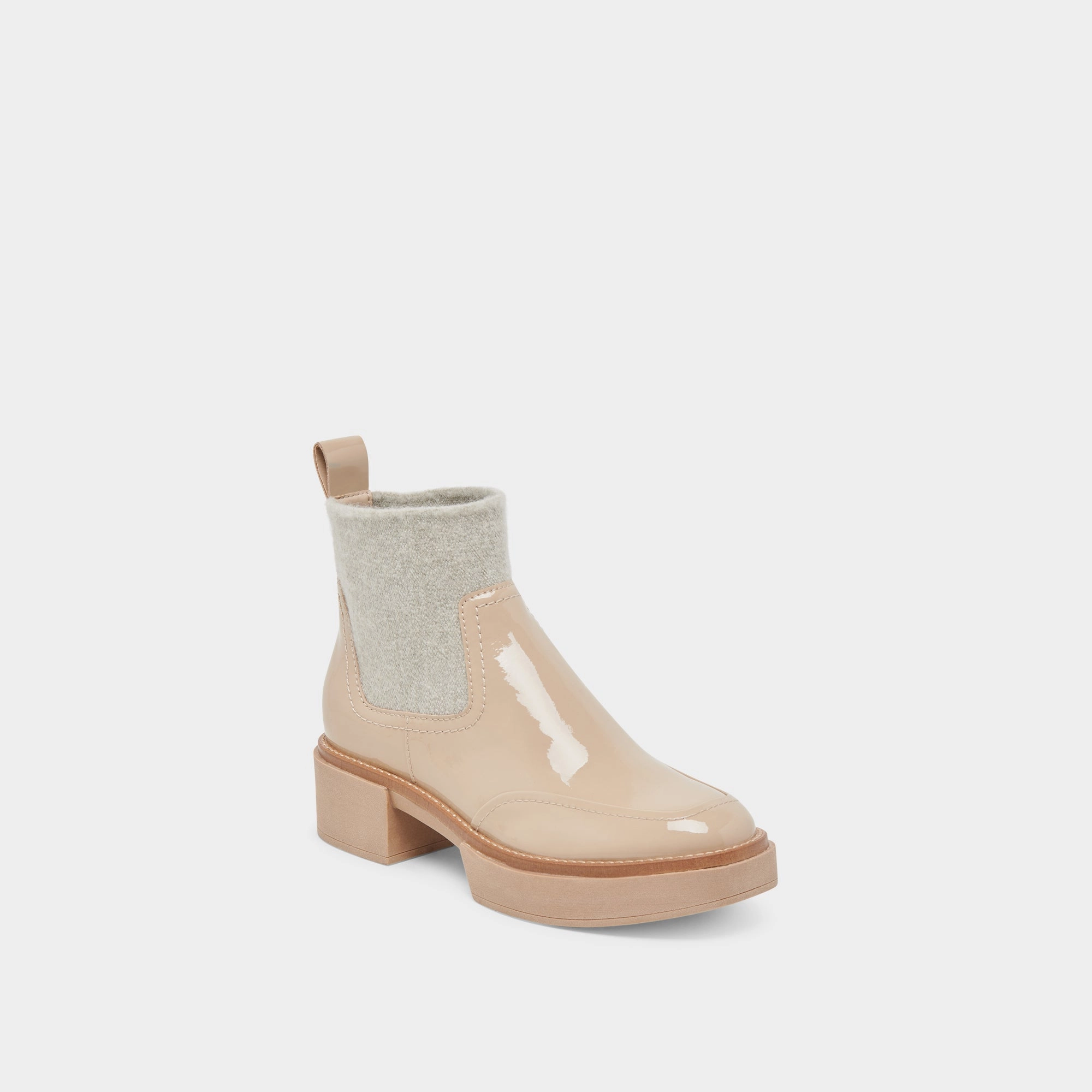 SALINE H2O BOOTIES DUNE CRINKLE PATENT
