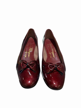 Salvatore Ferragamo Dark Red Size 8.5 Shoes