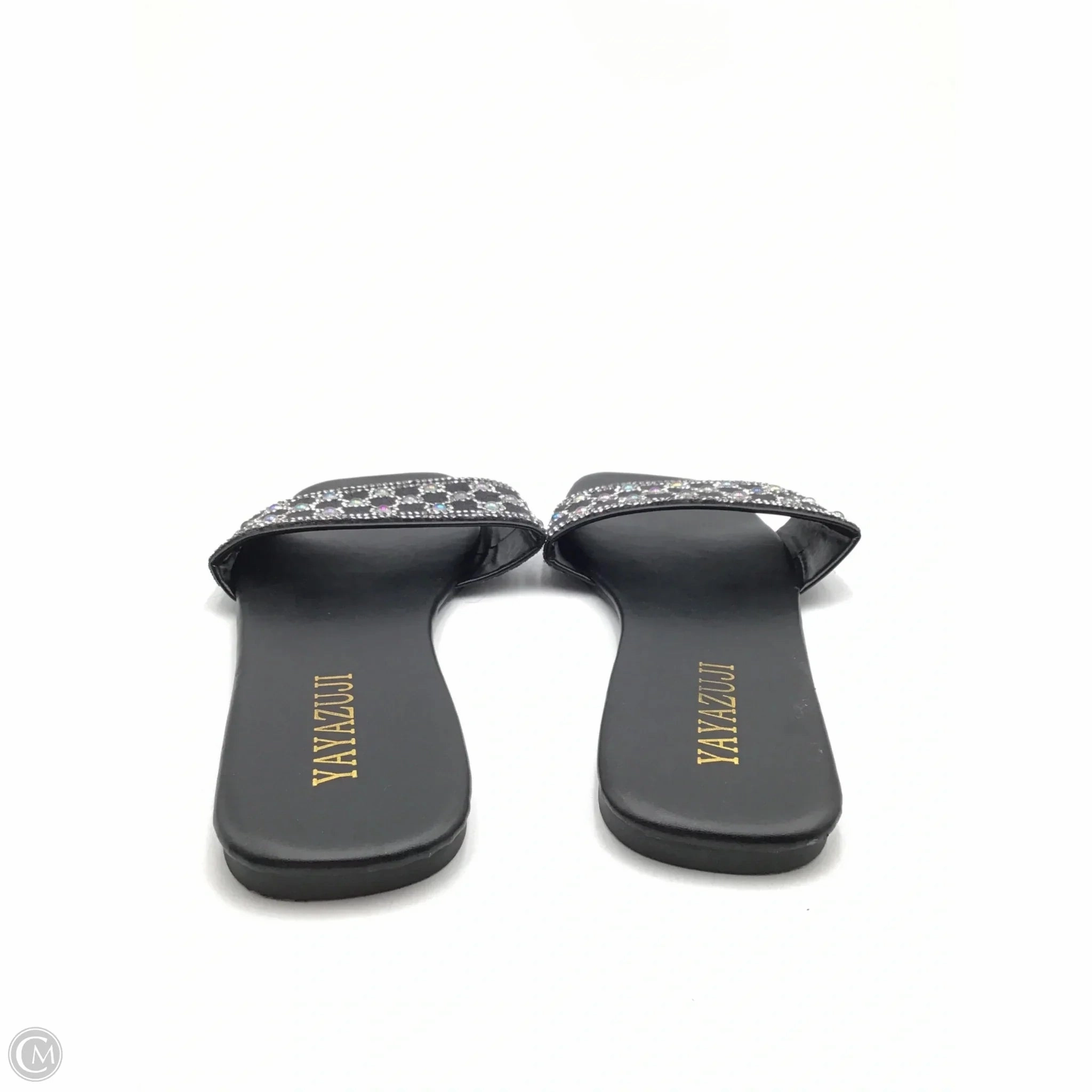 Sandals Flip Flops By Clothes Mentor In Black, Size: 9
