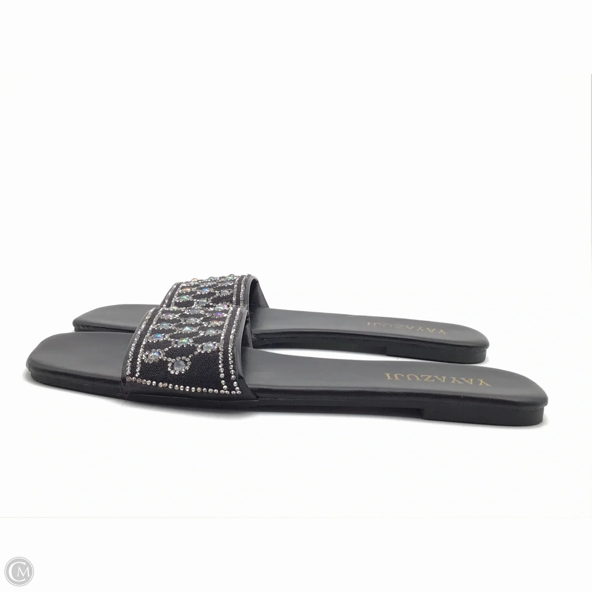 Sandals Flip Flops By Clothes Mentor In Black, Size: 9