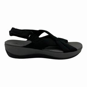 Sandals Heels Block By Clarks In Black, Size:8.5