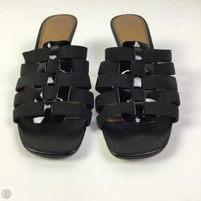 Sandals Heels Kitten By Donald Pliner In Black, Size: 8