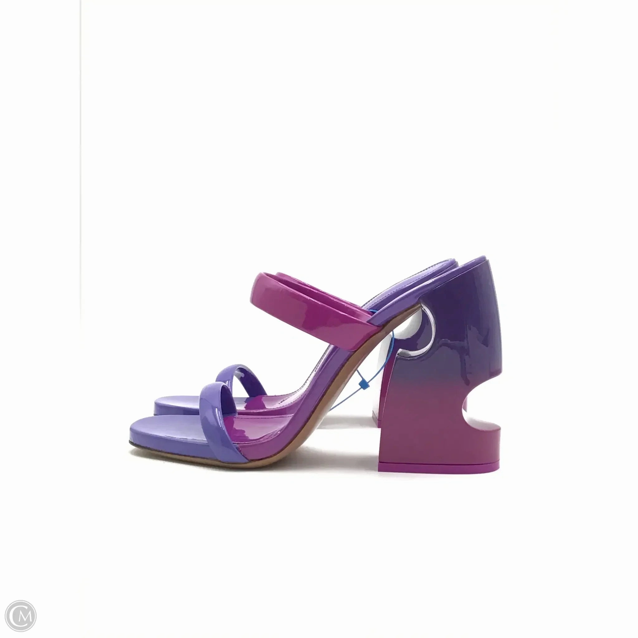 Sandals Luxury Designer By Off-white In Purple, Size: 10