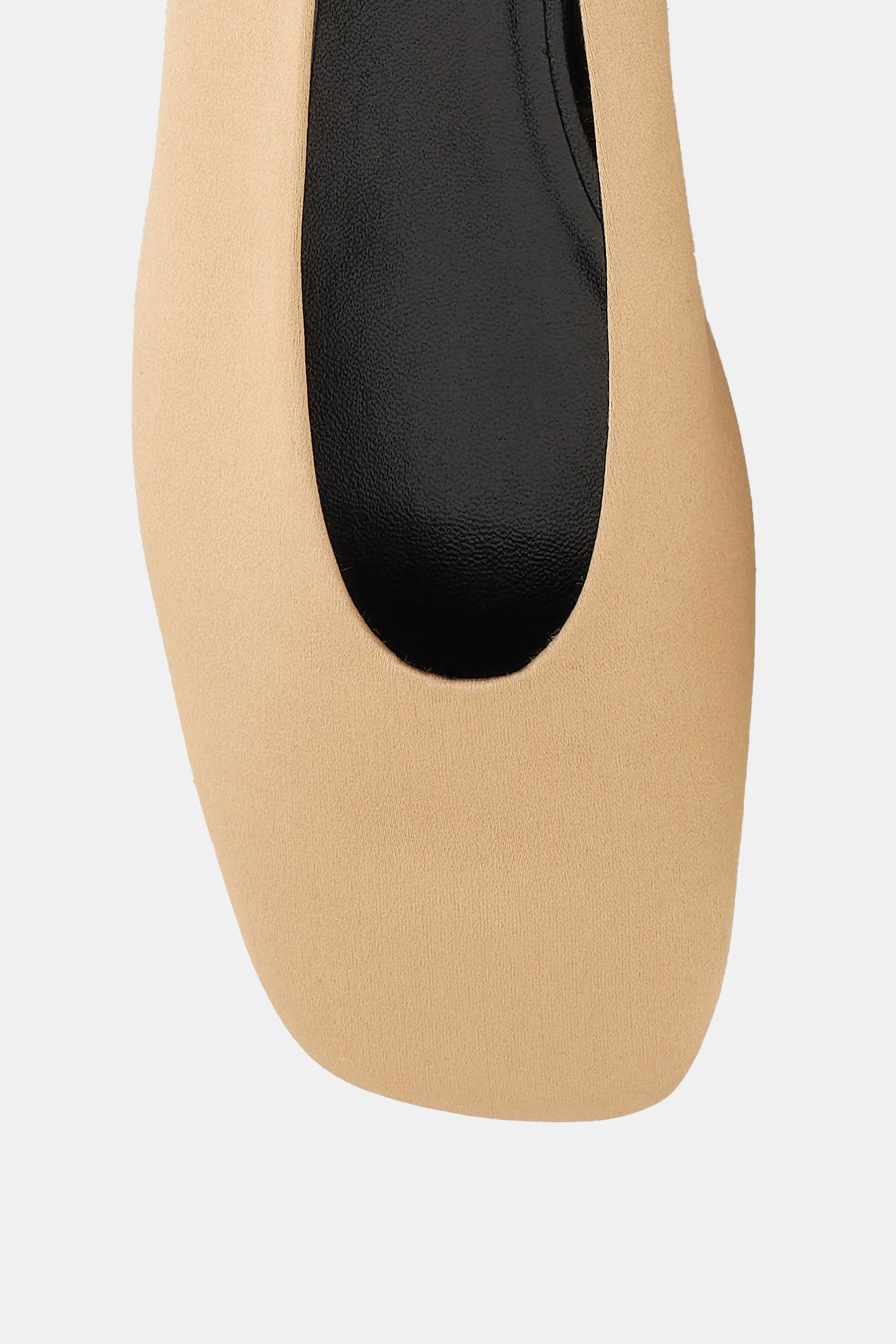satin ballerinas