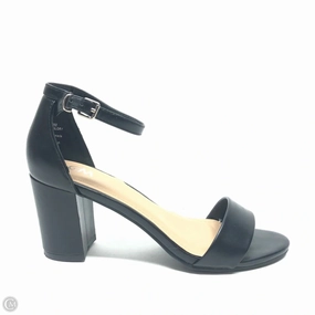 Shoes Heels Block By Clothes Mentor In Black, Size: 8.5