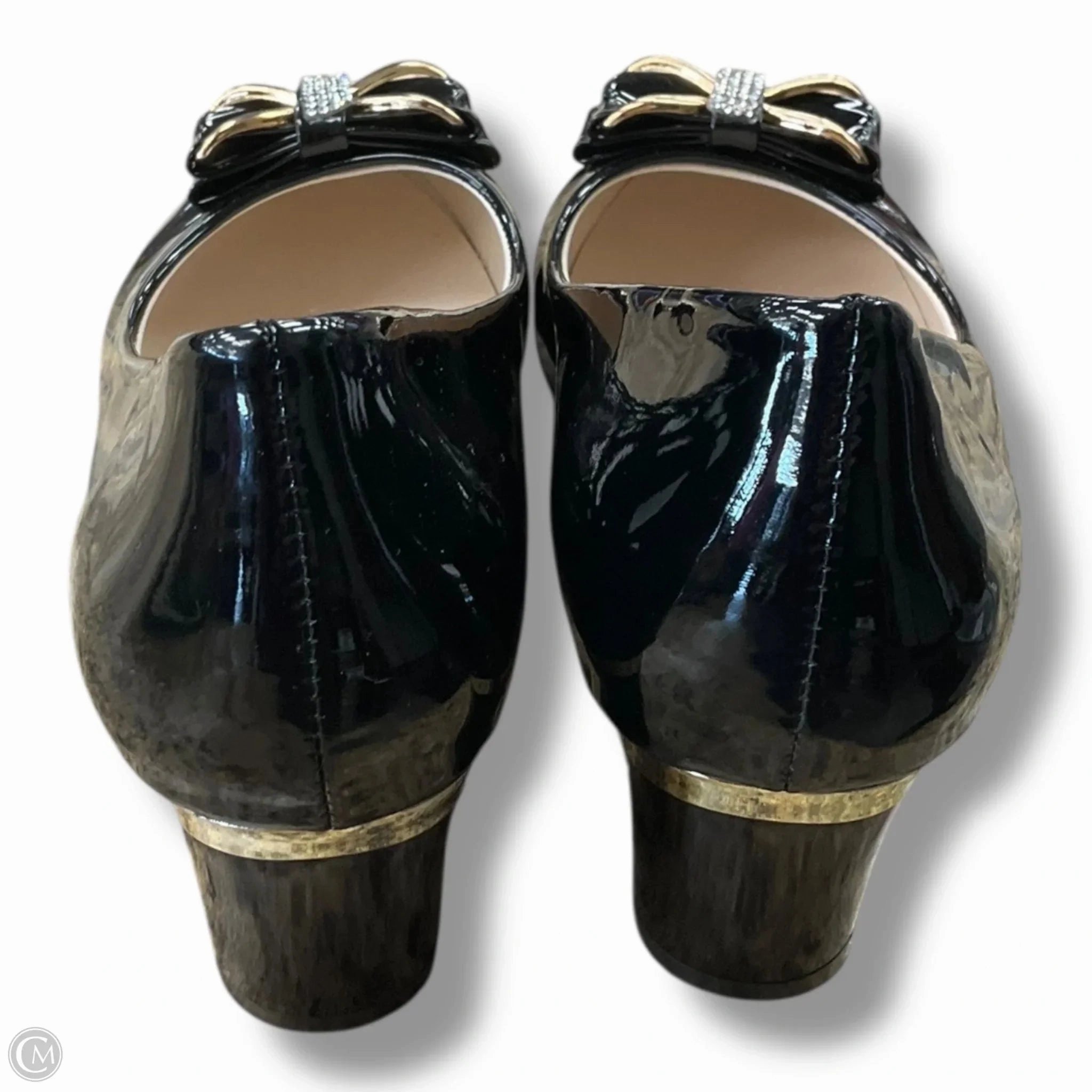 Shoes Heels Block By Clothes Mentor In Black, Size: 9.5
