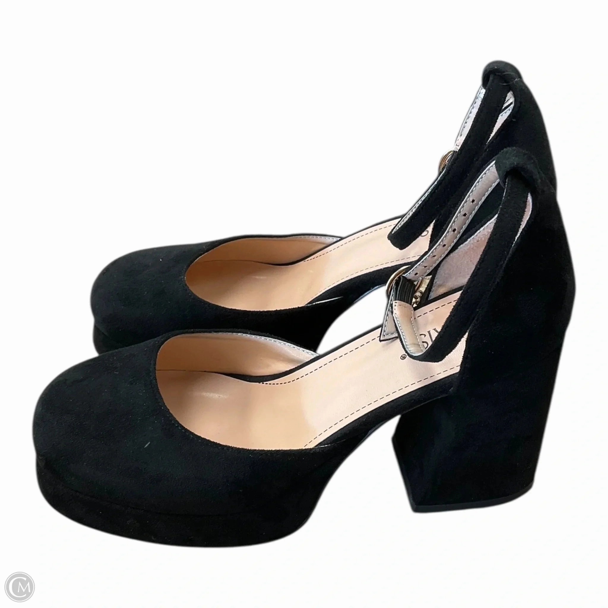 Shoes Heels Block By Cme In Black, Size: 9.5