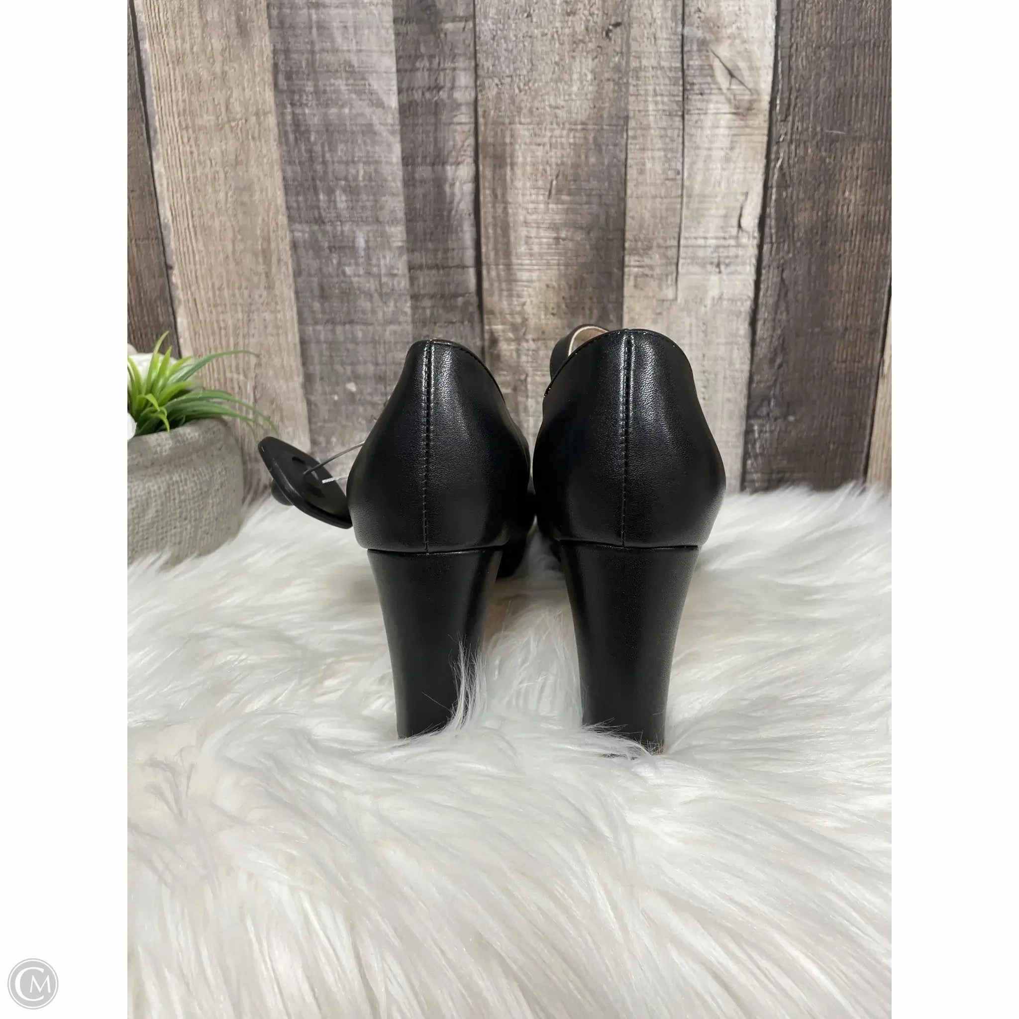 Shoes Heels Block By Cmf In Black, Size: 10