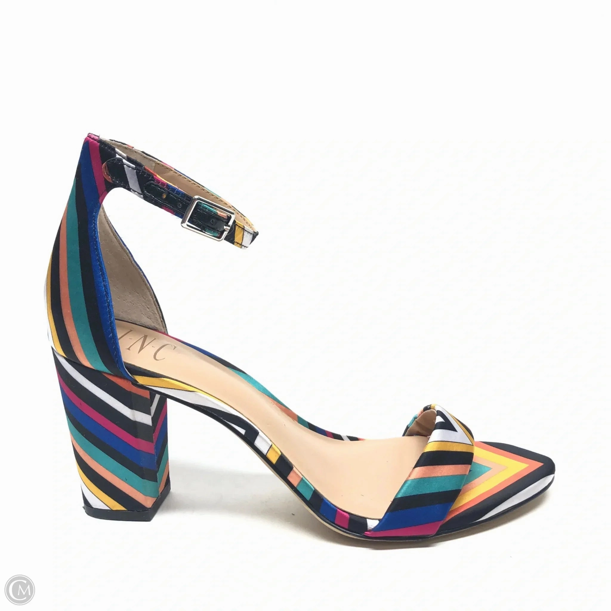 Shoes Heels Block By Inc In Multi-colored, Size: 8.5