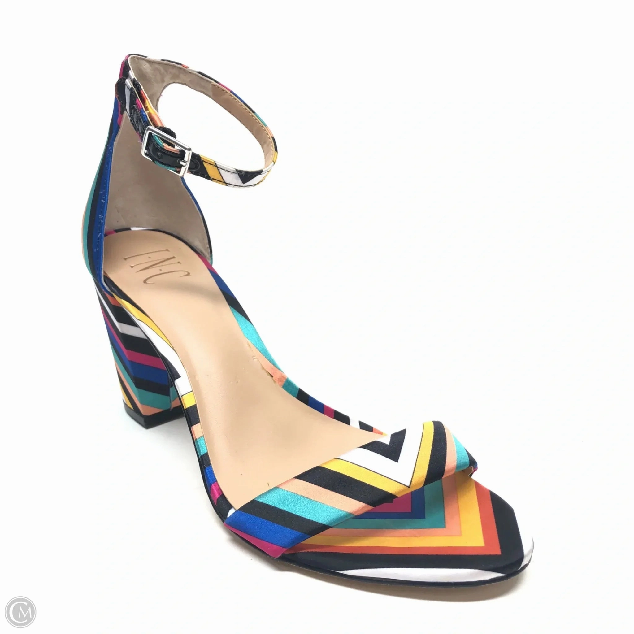 Shoes Heels Block By Inc In Multi-colored, Size: 8.5