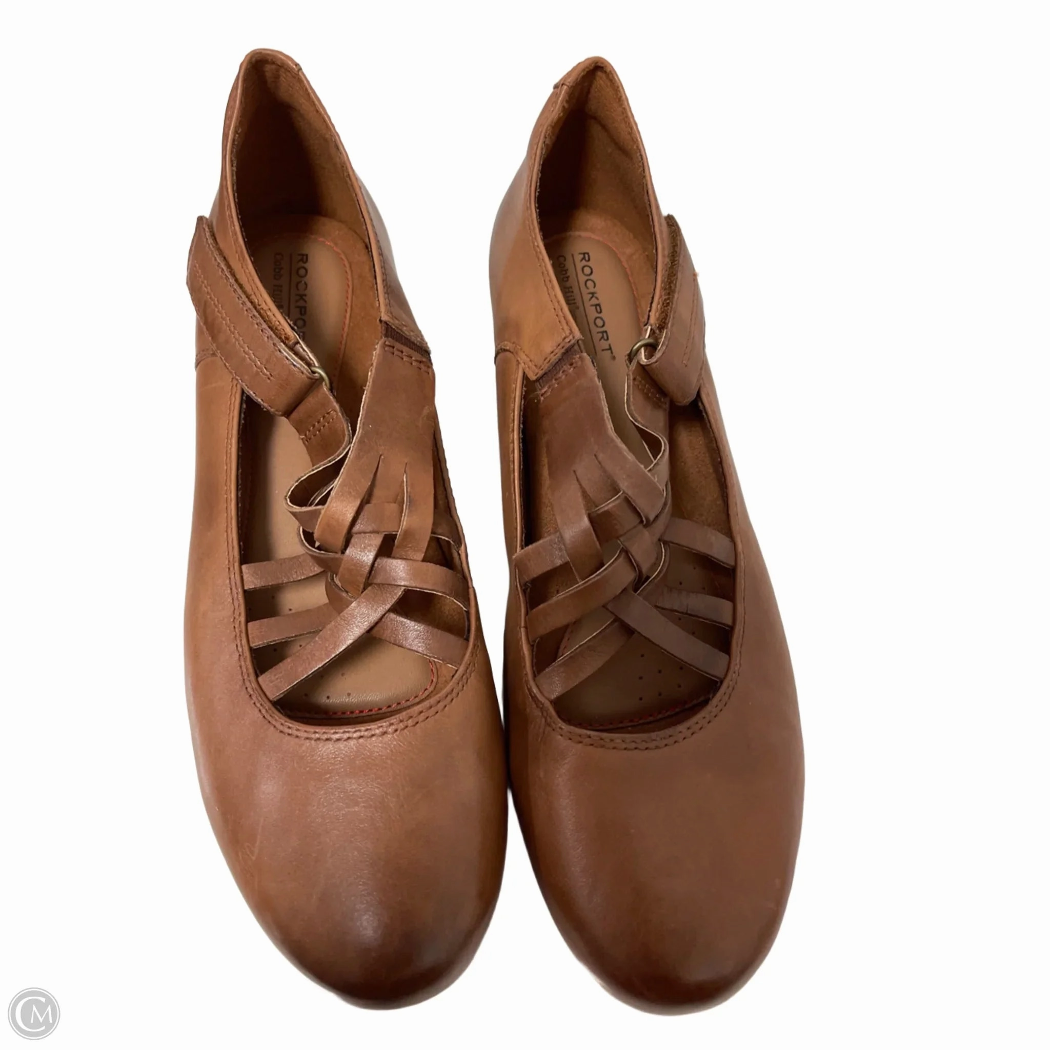 Shoes Heels Block By Rockport In Brown, Size: 9.5
