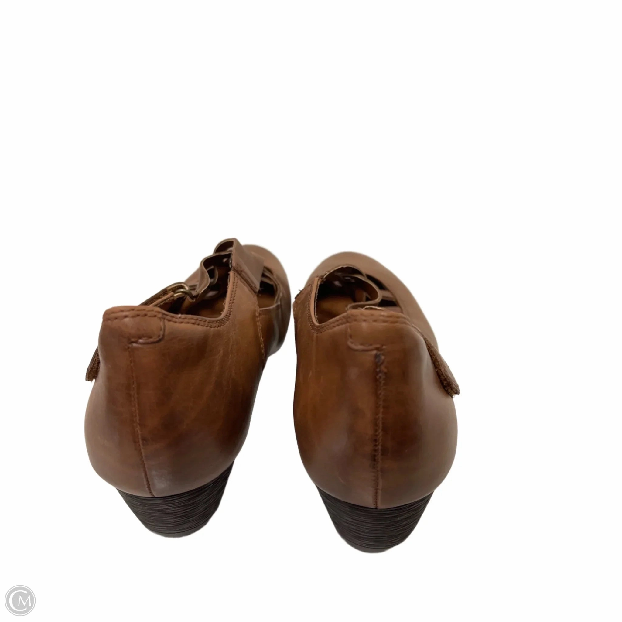 Shoes Heels Block By Rockport In Brown, Size: 9.5