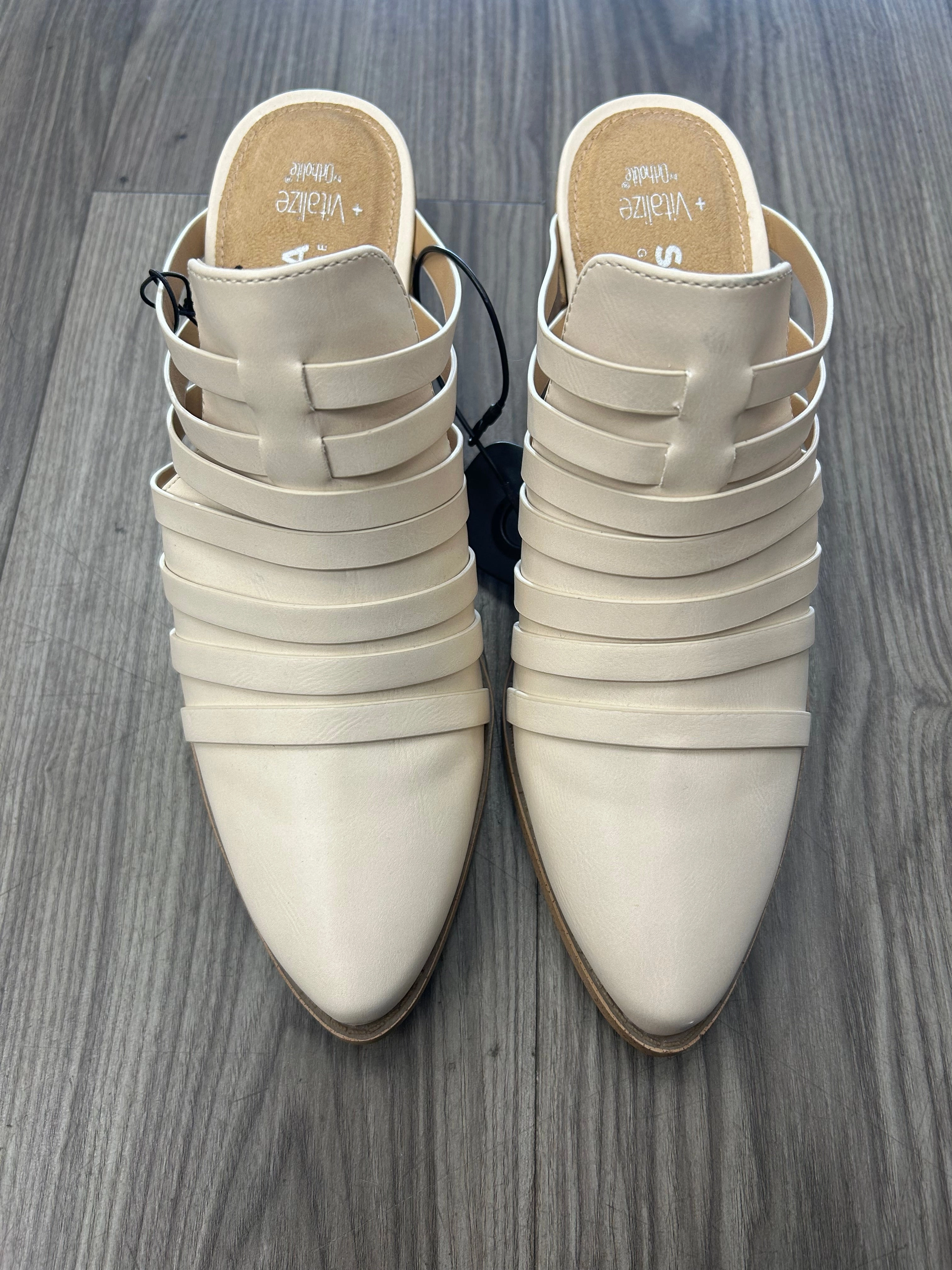 Shoes Heels Block By Sonoma In Cream, Size: 9