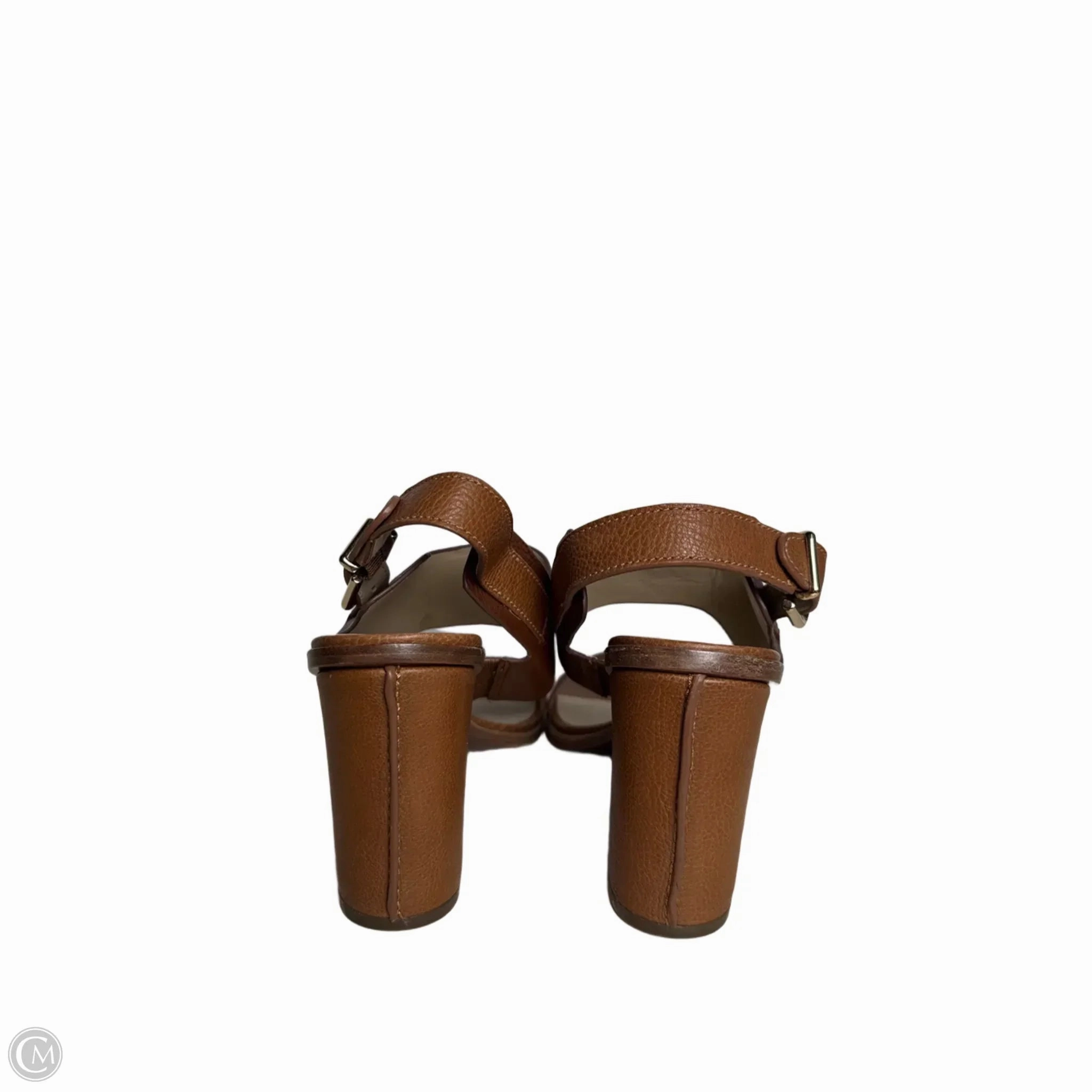 Shoes Heels Block By Via Spiga In Tan, Size: 9.5