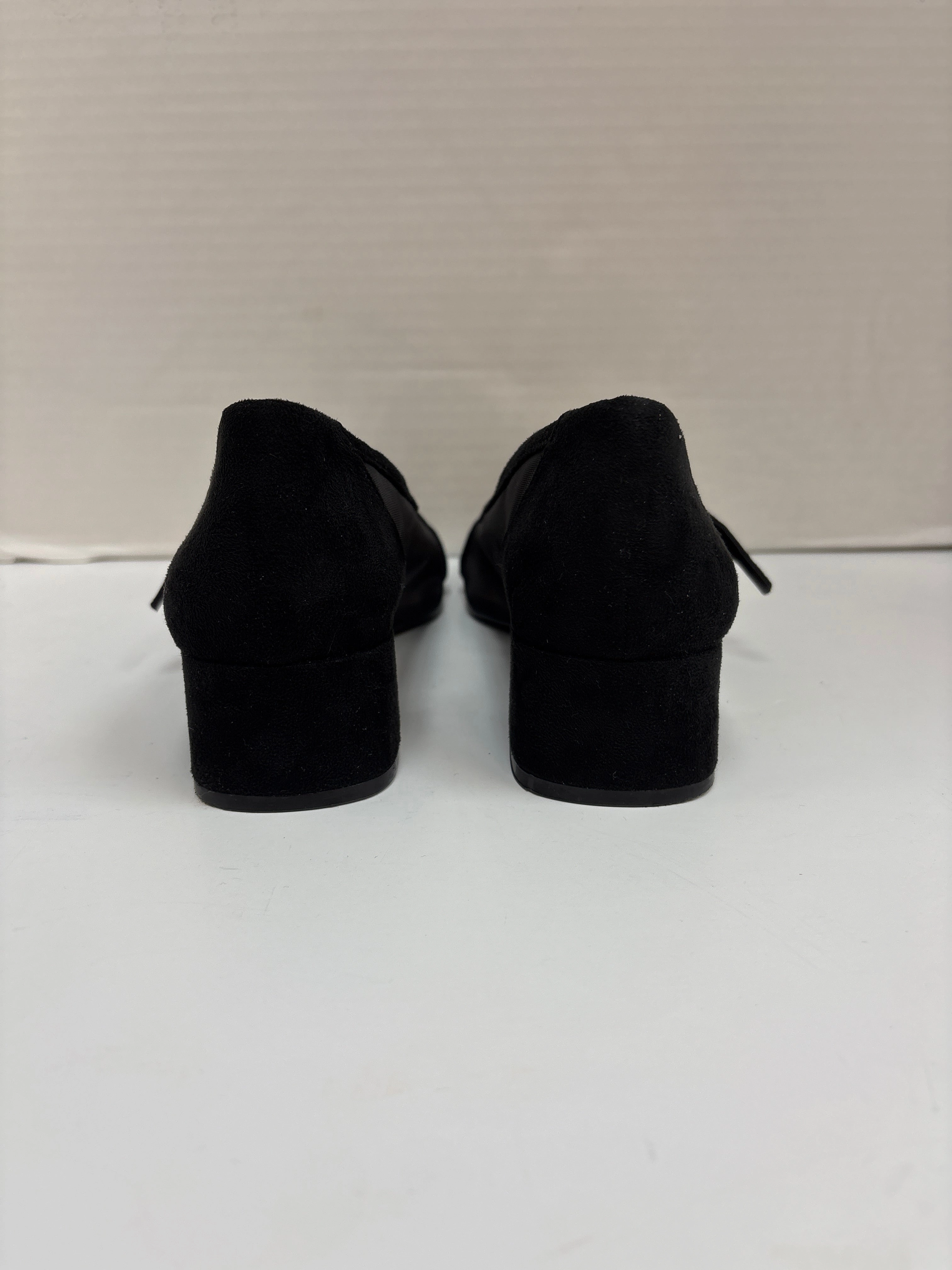 Shoes Heels Block By Zara In Black, Size: 9.5
