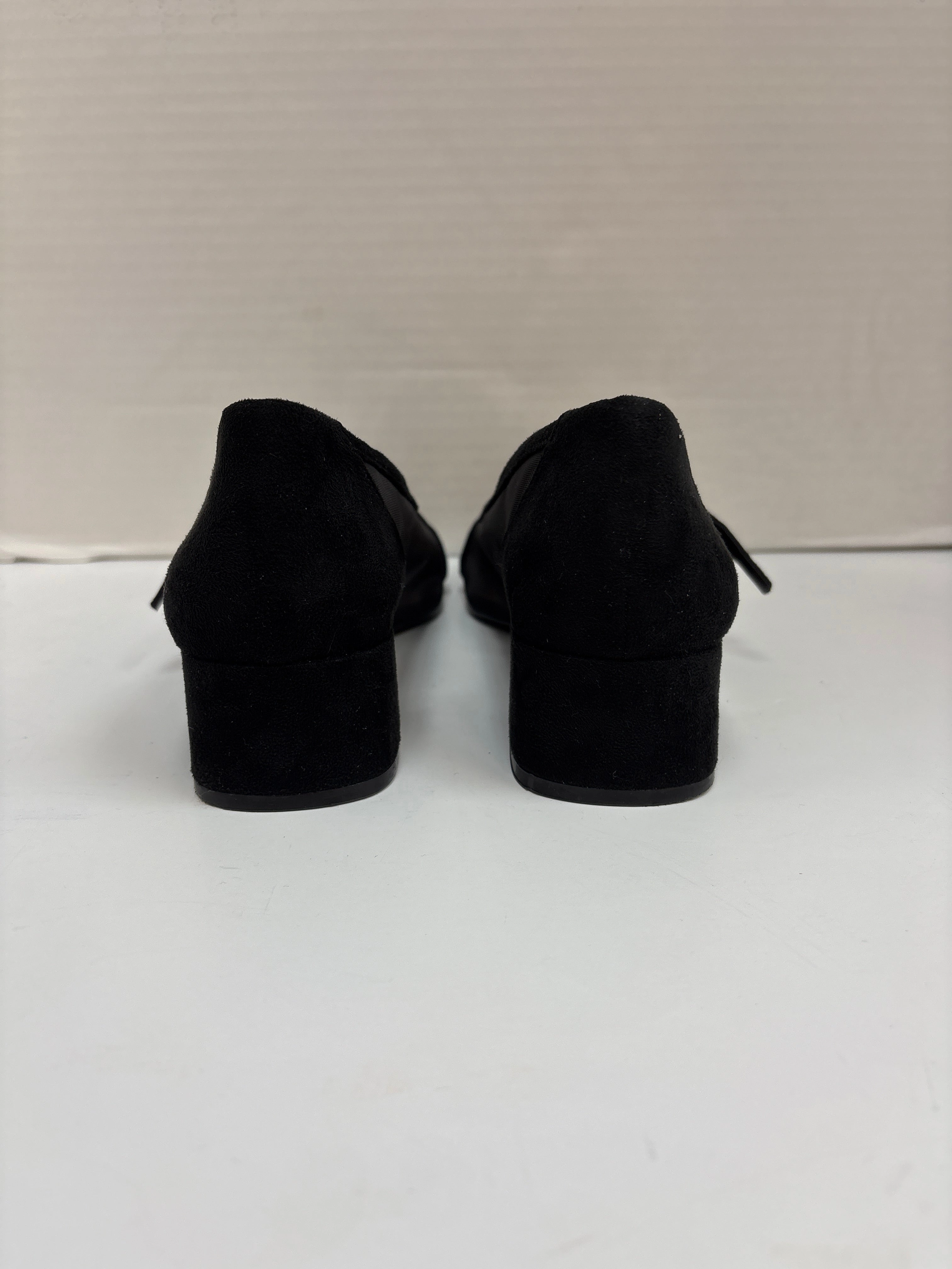 Shoes Heels Block By Zara In Black, Size: 9.5