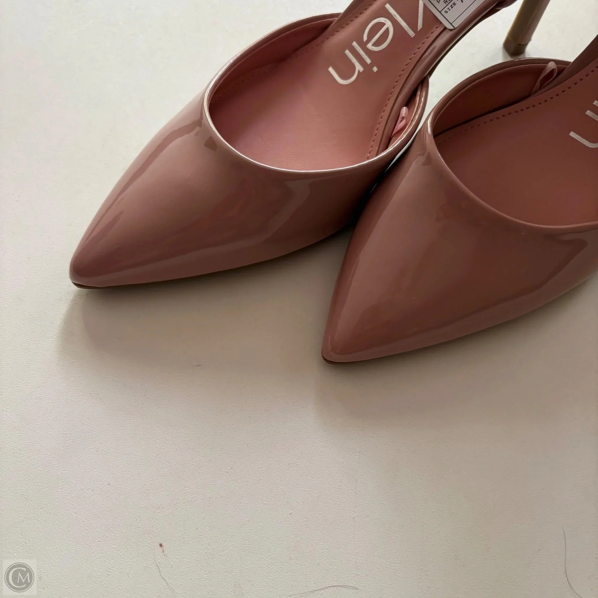 Shoes Heels Kitten By Calvin Klein In Pink, Size: 7