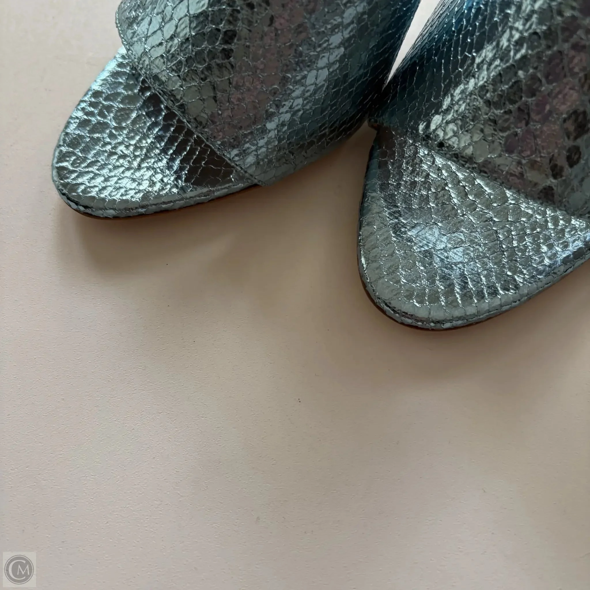 Shoes Heels Kitten By Cma In Blue, Size: 9.5