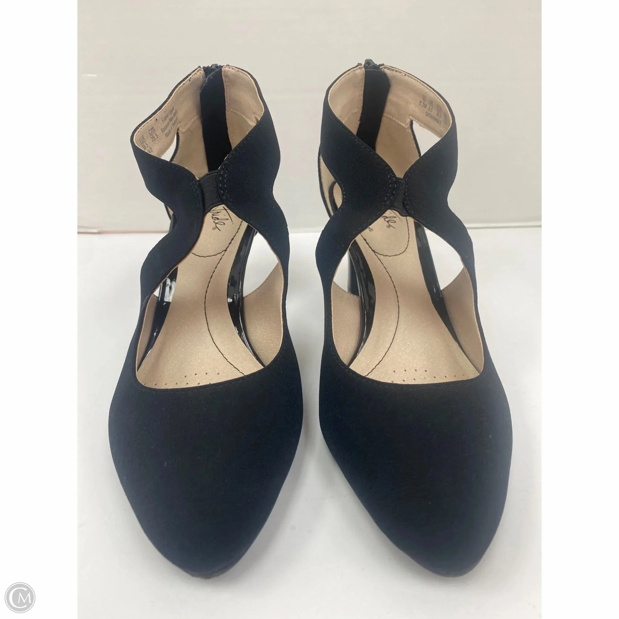 Shoes Heels Kitten By Life Stride In Black, Size: 8.5