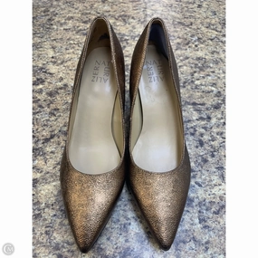 Shoes Heels Kitten By Naturalizer In Gold, Size: 7.5