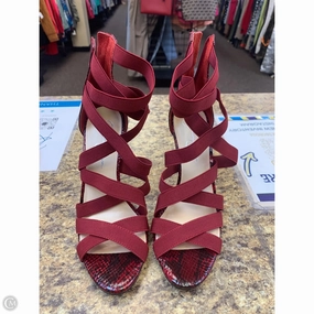 Shoes Heels Stiletto By Jessica Simpson In Snakeskin Print, Size: 9