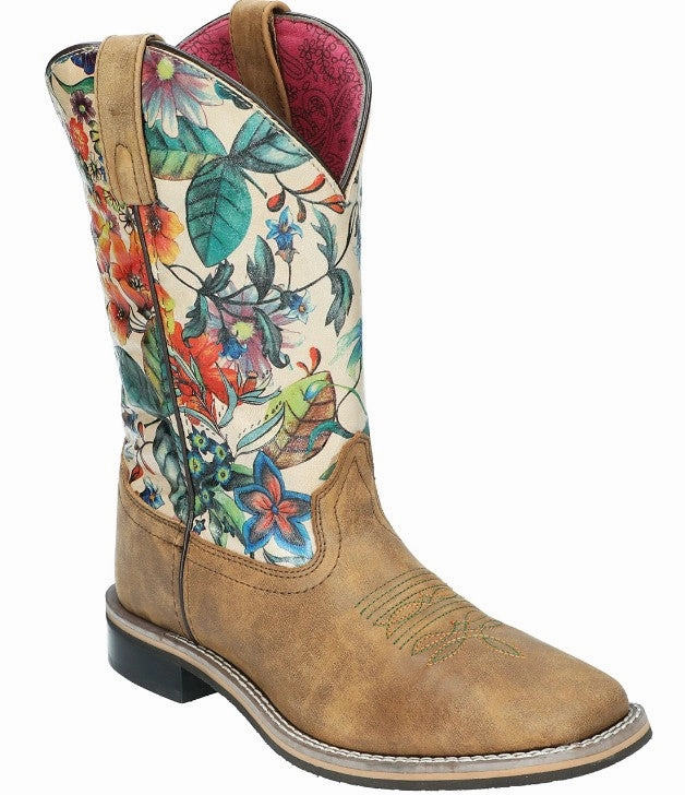 Smoky Mountain Ladies/Youth Boots 6024 Blossom Western Boots