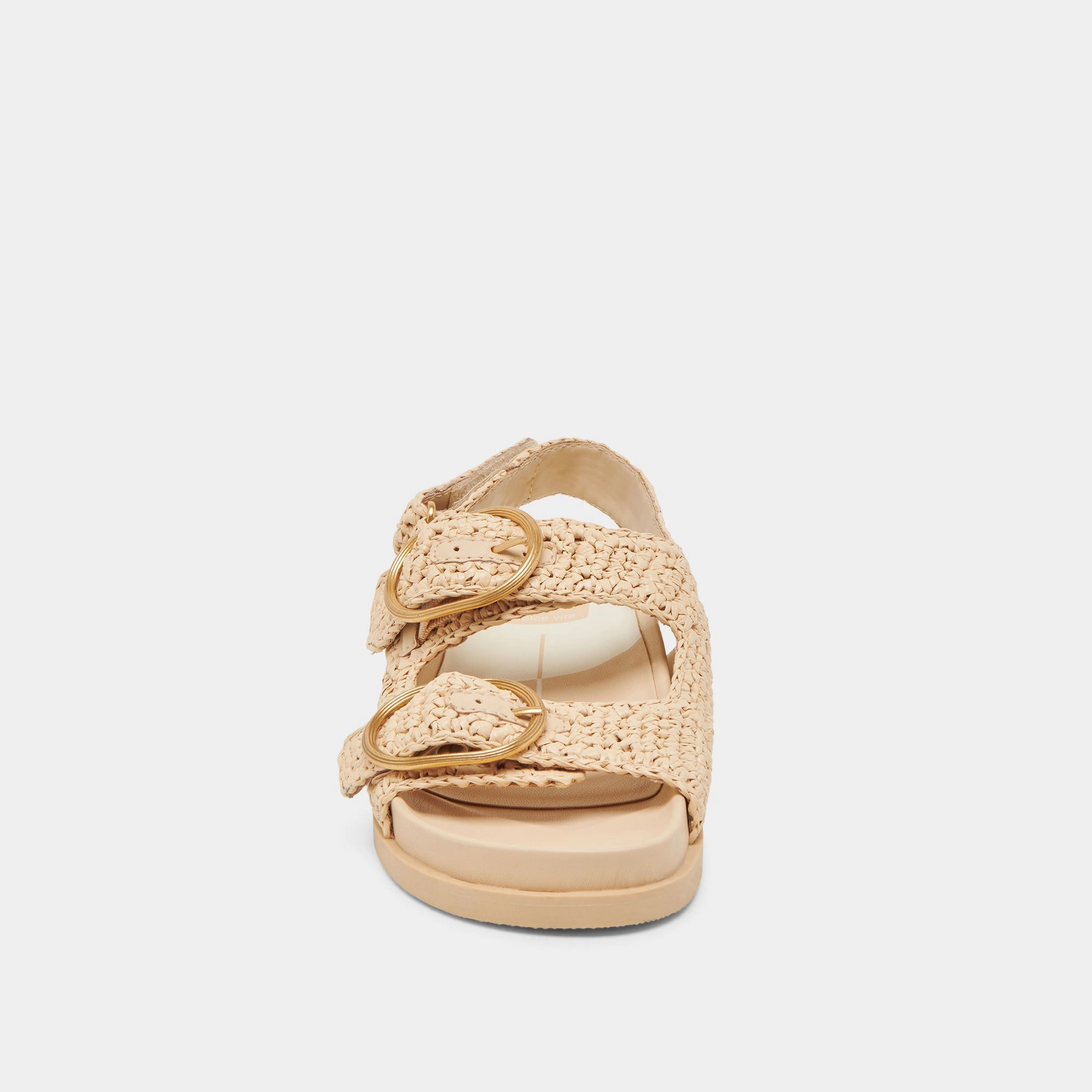 STARLA CROCHET SANDALS NATURAL KNIT