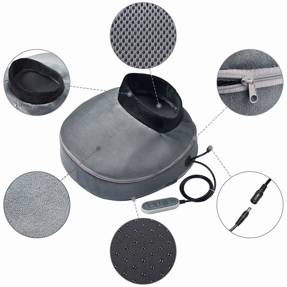 TheLAShop Shiatsu Massager with Heat for Back Neck Foot 13"