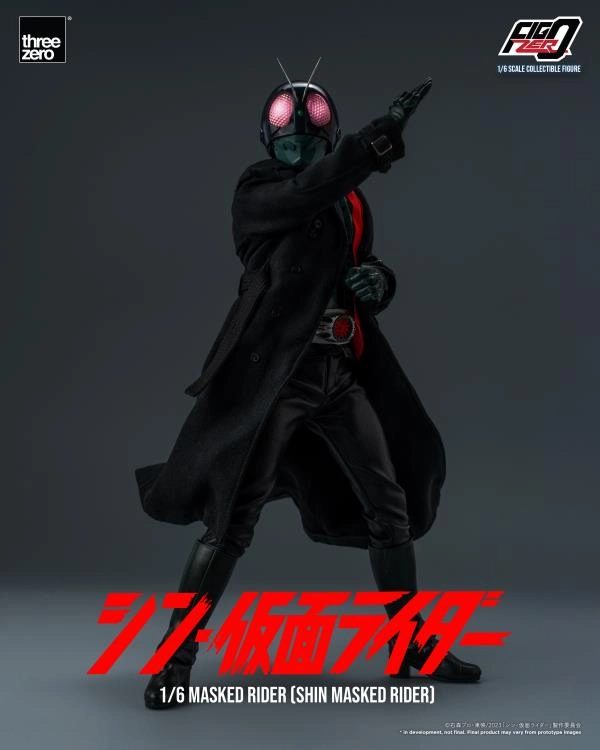 ThreeZero FigZero 1/6 Shin Kamen Rider Masked Rider Scale Figure